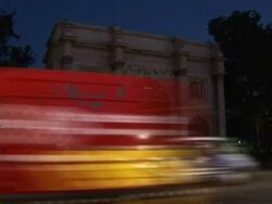 'Marble Arch, London - Traffic Timelapse' Stock Footage