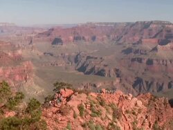HD: Sightseeing Grand Canyon Stock Footage