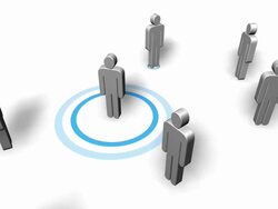 3D people Stock Footage