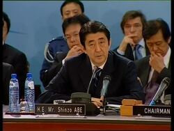 Japan tells NATO the country won't shy away from peacekeeping missions News Clip