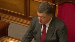 CLEAN : Ukraine President confident years of corruption will break down News Clip