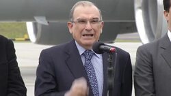 Colombian government delegation departs for peace talks with FARC with "optimism" News Clip