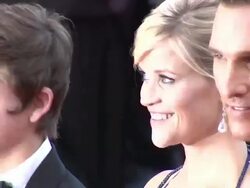 Jeff Nichols, Jacob Lofland, Tye Sheridan, Matthew McConaughey and Reese Witherspoon at MUD Premiere: 65th Cannes Film Festival at Lumiere on May 26, 2012 in Cannes, France (Footage by WireImage Video/Getty Images) Stock Footage