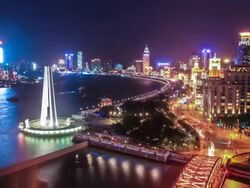 busy traffice through city,time lapse Stock Footage