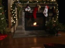 Piano at Christmas Stock Footage