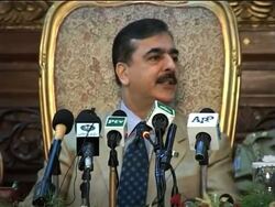 PM Gilani news conference on offensive against militants News Clip