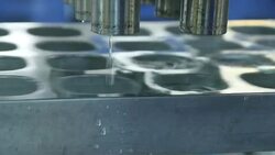 water filling Stock Footage