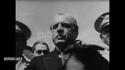 Actor as President Rafael Trujillo. Instructional Video