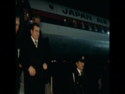 SYND 17-11-73 CZECH FOREIGN MINISTER MEETS JAPANESE PRIME MINISTER News Clip