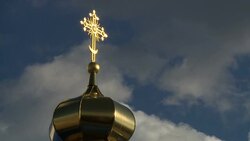 golden dome Stock Footage