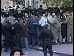 Ultra orthodox protest against parking lot staying open on Sabbath Instructional Video