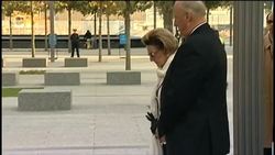 European royalty tour National September 11 Memorial News Clip