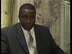 Interview with Liberian rebel faction leader News Clip