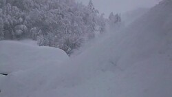 CLEAN : French village isolated as snow pounds region News Clip