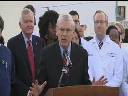 As the Supreme Court begins hearing oral arguments from lawyers for 26 states opposing President Barack Obama's health care overhaul legislation, supporters rallied in front of the court, urging the justices and the public to uphold the law News Clip