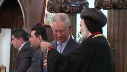 Prince Charles at Syriac Orthodox Church News Clip