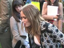 Gnomeo and Juliet 3D Premiere Stock Footage