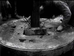 Lord Apsley opens Sussex Oil Well. News Clip