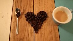 I love coffee Stock Footage