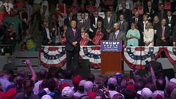 Nigel Farage Speaks At Donald Trump Rally News Clip