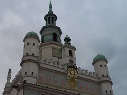 Tower of the City Hall Stock Footage