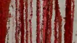 series transcendental fields : from blood rain (LOOP) Stock Footage