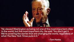 Tom Hanks Talks ‘The Post,’ Why He Wouldn’t Screen Film at White House | THR News News Clip