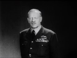 RAF BOMBER CHIEF IN CANADA News Clip