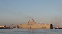 President Hollande's office says France suspending delivery of warship to Russia News Clip