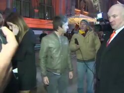 MacDonald, Noel Gallagher at David Bowie Is... Exhibition VIP Private Viewing at Victoria & Albert Museum on March 20, 2013 in London, England. Stock Footage