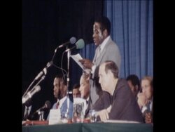 SYND 5 9 80 ROBERT MUGABE ADDRESSES SALISBURY CONFERENCE Instructional Video