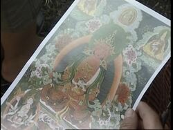 100,000 Buddhists attend Kalachakra News Clip