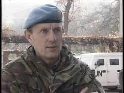 BOSNIA: GENERAL SIR MICHAEL ROSE INTERVIEW News Clip