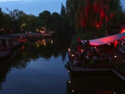 Club scene in Berlin Stock Footage
