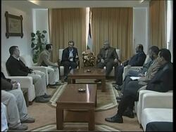 PM Haniyeh meets BBC representative in efforts to release reporter News Clip