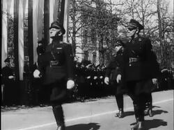 NVV opens a new travel agency, Van de Kam gives a speech Stock Footage