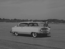 1955 Nash Ambassador b-roll Stock Footage