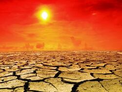 Scorching Wasteland Time Lapse Stock Footage