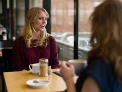 Gossip in the Cafe Stock Footage