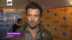 Josh Duhamel visited Park City, Utah, this week to promote shelter dog adoption at an event sponsored by Pedigree. (Jan. 22) News Clip