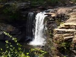 Little River Falls Stock Footage