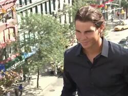 Bacardi Limited Celebrates Tennis Champion and Spokesperson for 'Champions Celebrate Responsibly' Campaign, Rafael Nadal Stock Footage