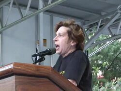 May 12, 2011 Rally and March - City Hall Stock Footage