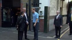 Prince Harry visits Borough Market the day after it reopens after the London Terror attacks News Clip
