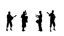 Musicians concert Stock Footage