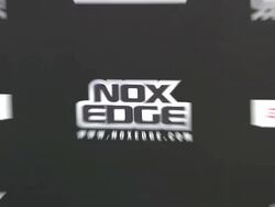 ATMOSPHERE: signage at the Mike 'The Situation' Sorrentino Launches New NoX Edge Supplement Stock Footage