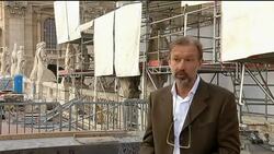 Vatican's majestic colonnades undergo makeover News Clip