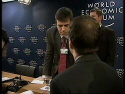 SWITZERLAND: DAVOS: WAR CRIMES TRIBUNAL News Clip