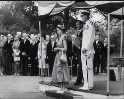 THE QUEEN IN CANBERRA News Clip