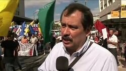 Portugal workers join Europe wide austerity protests News Clip